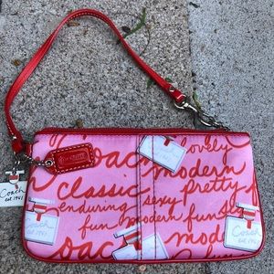 Coach wristlet